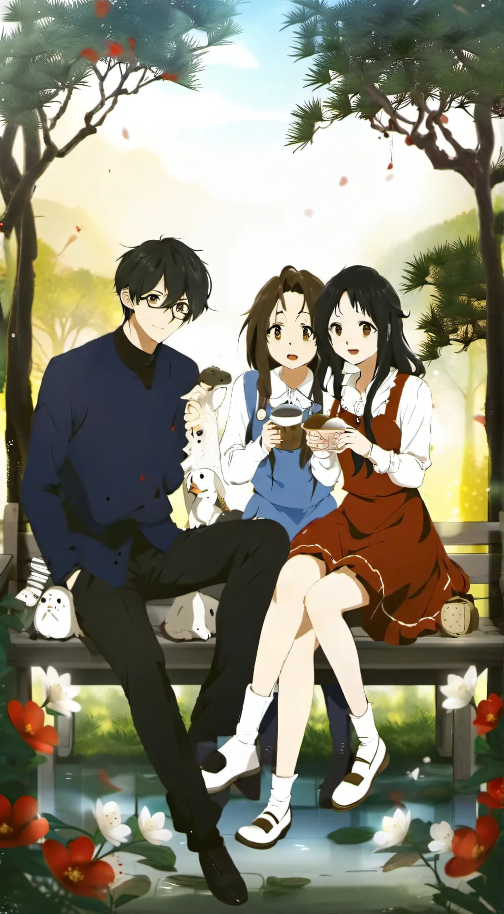 ai character: cindy and leafe background