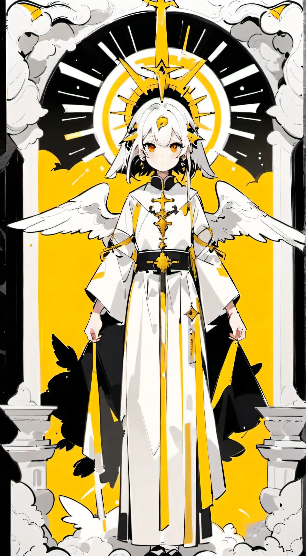 ai character: the one who knows  background