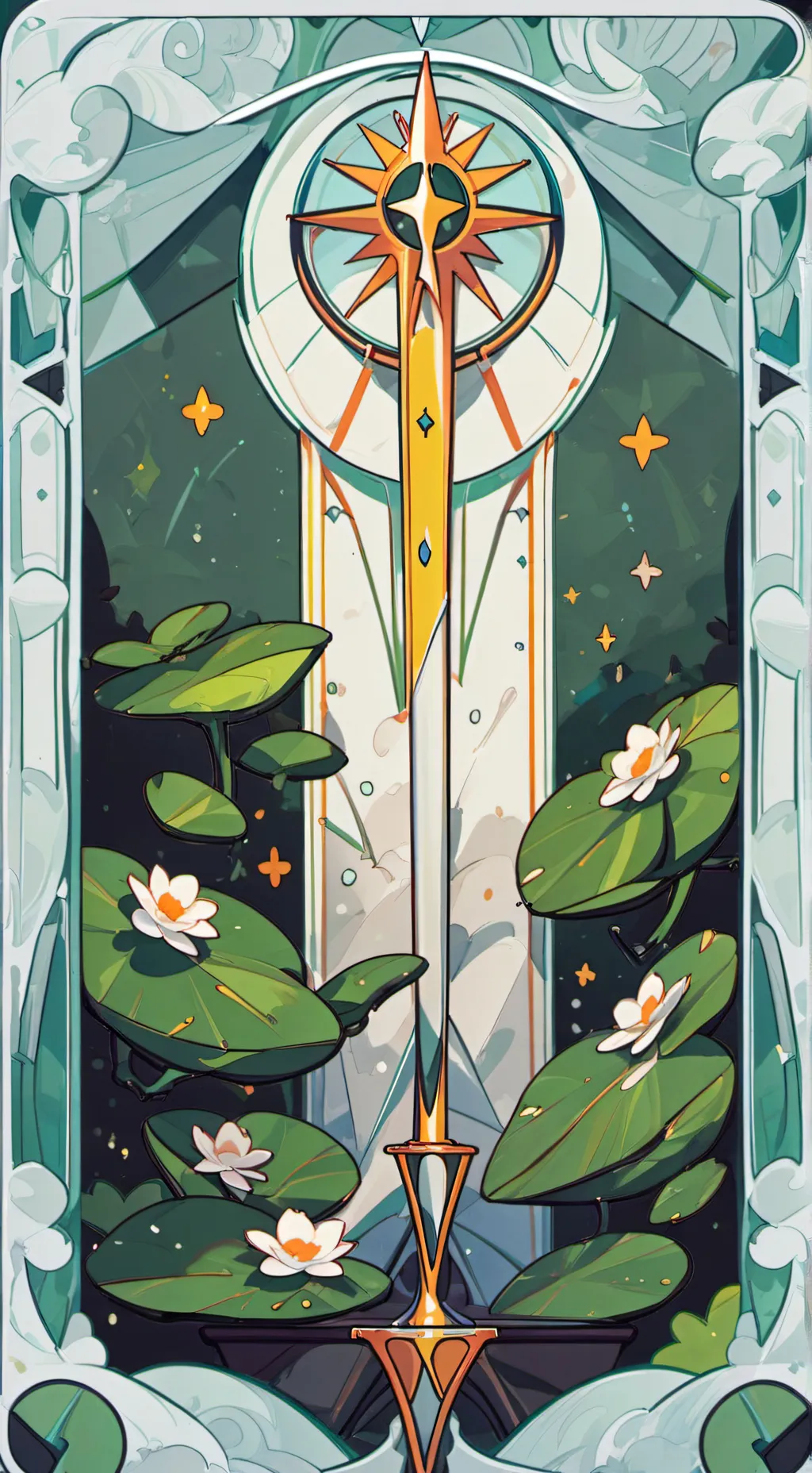 ai character: grow a garden background