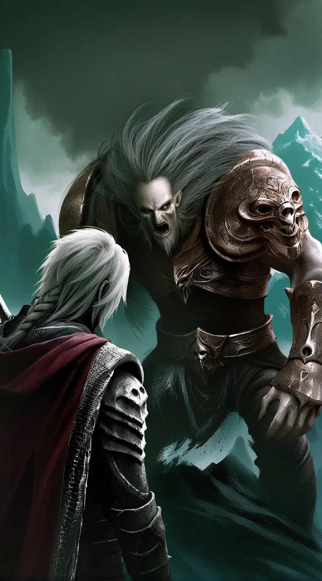 ai character: Fighter background