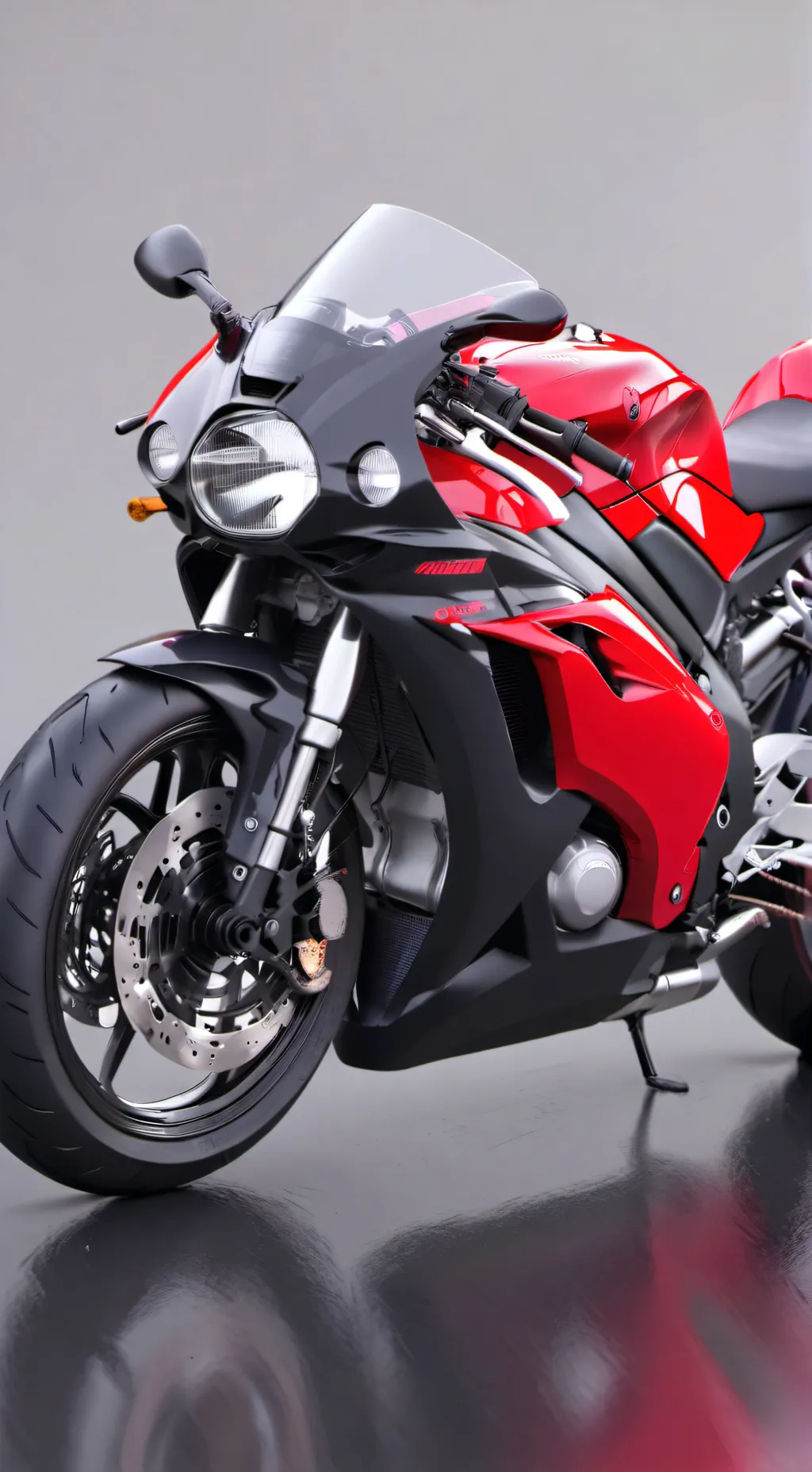 ai character: motorcycle background