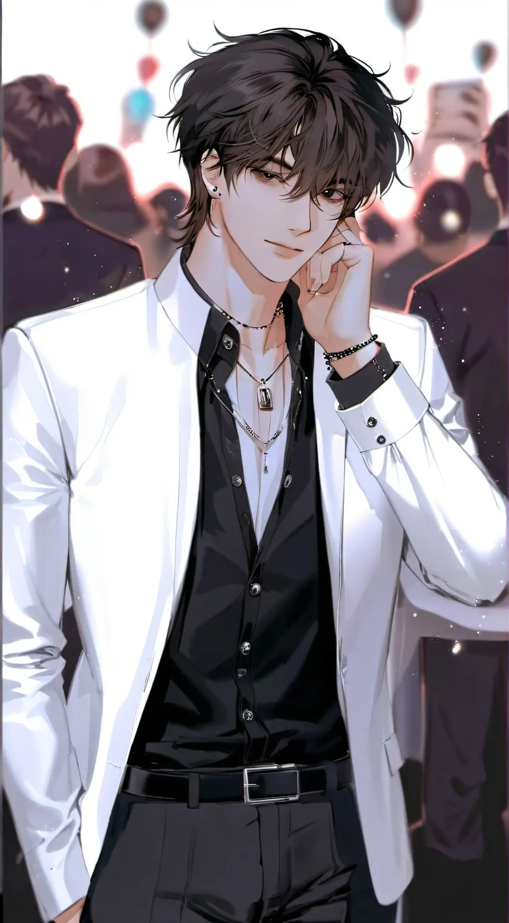 ai character: Liam  background