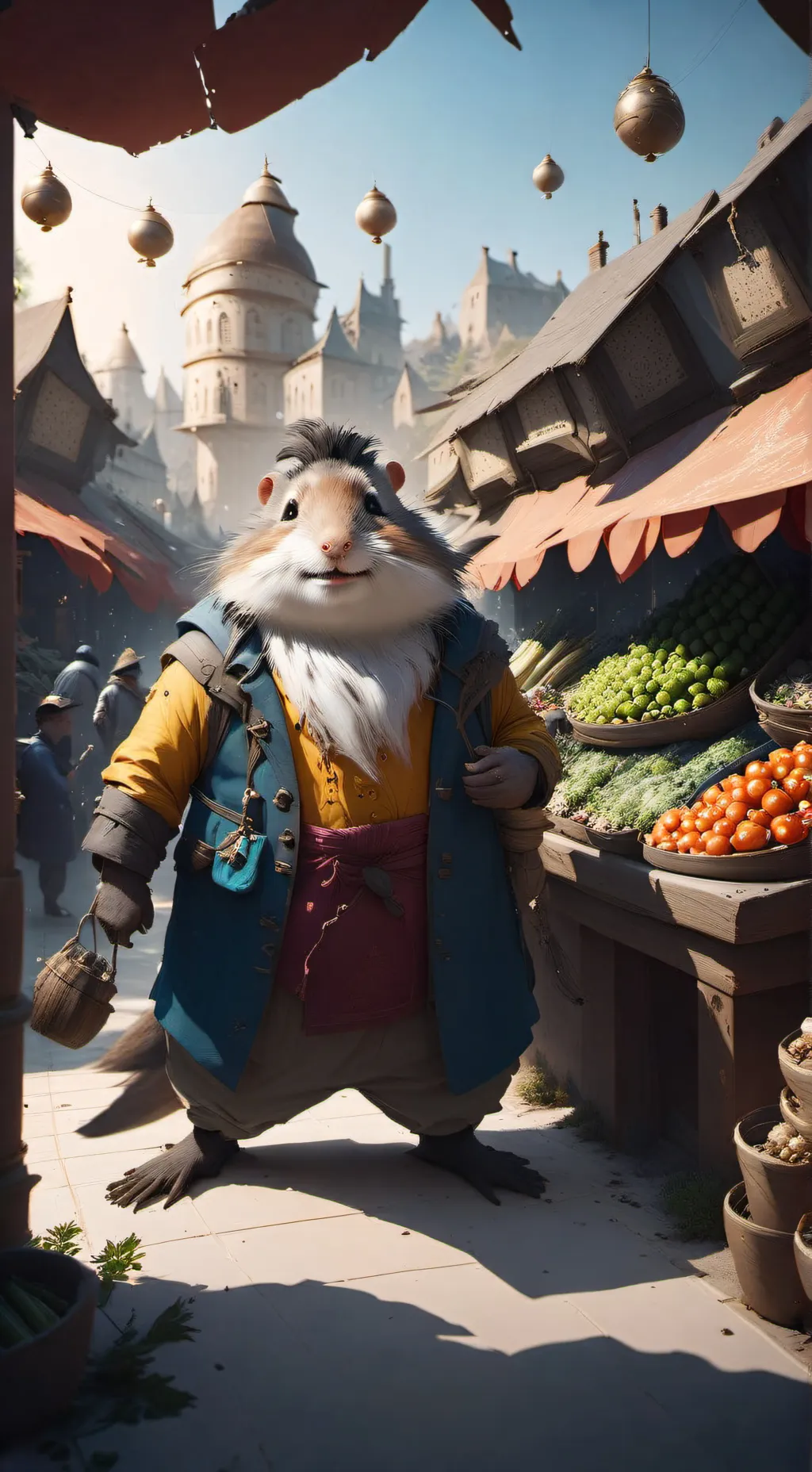 ai character: Goop background