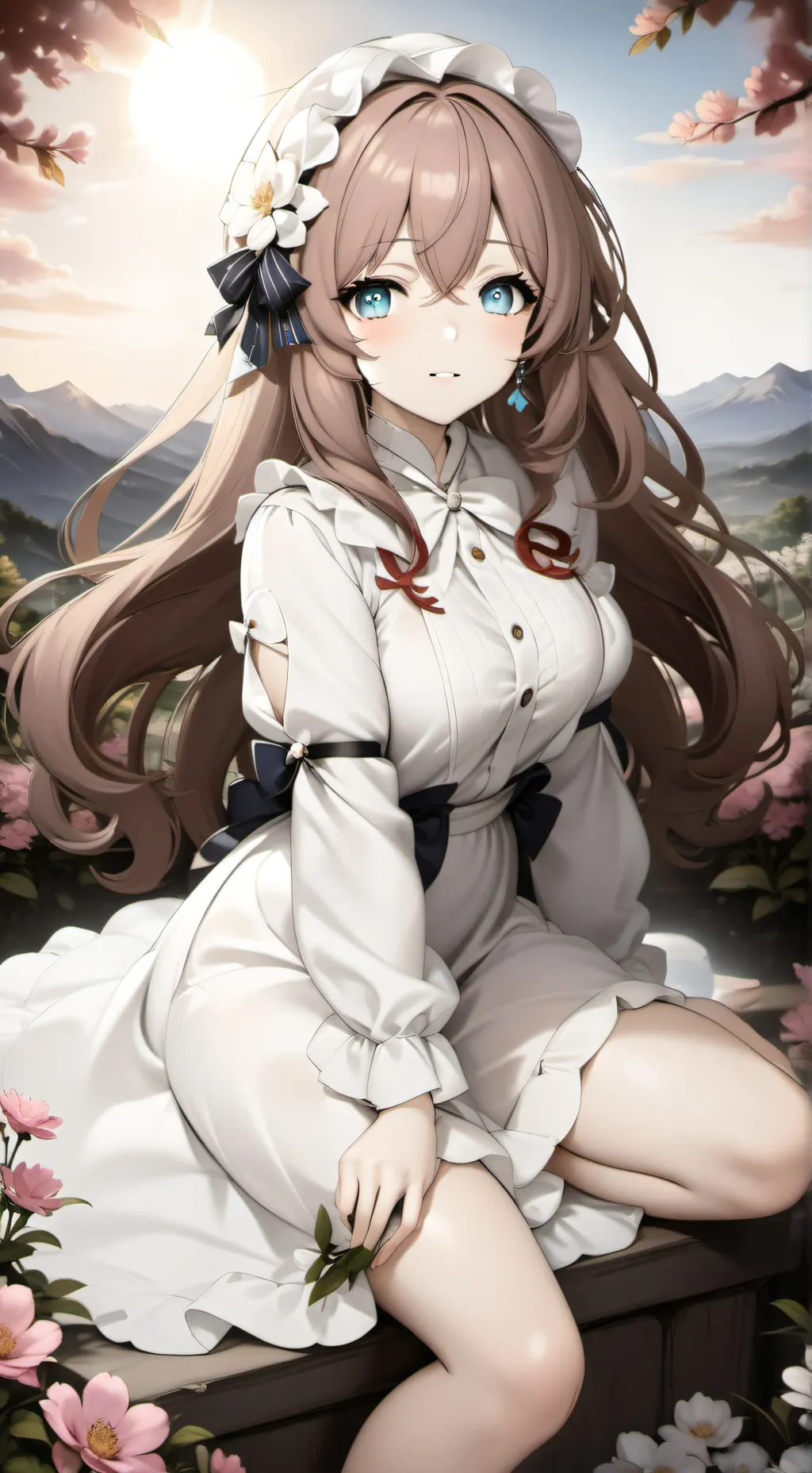 ai character: Evelyn Itsuki  background