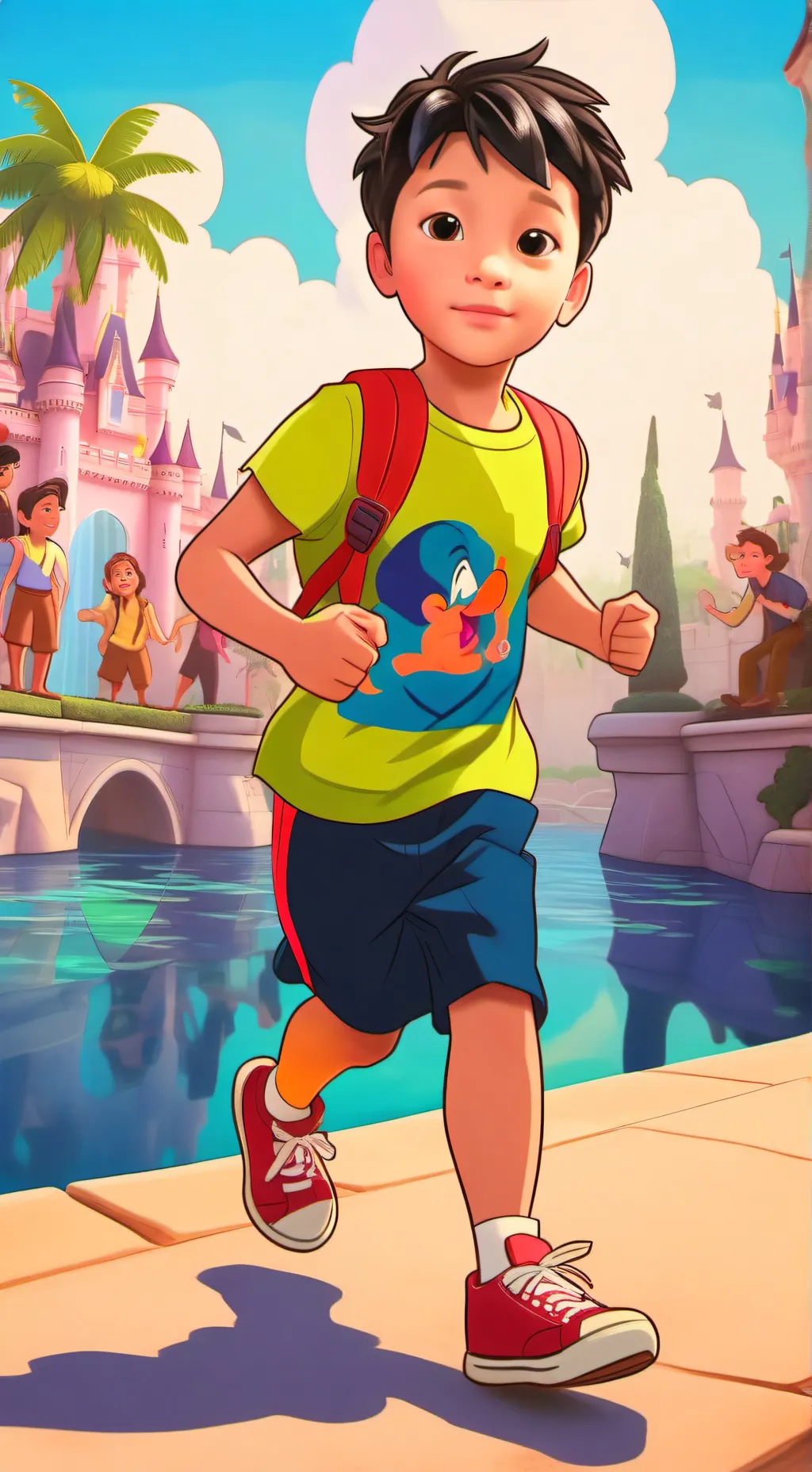 ai character: Tryztan  background