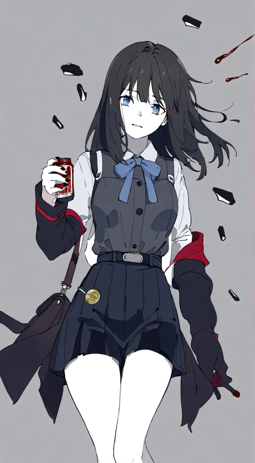 ai character: mha good in goodby background