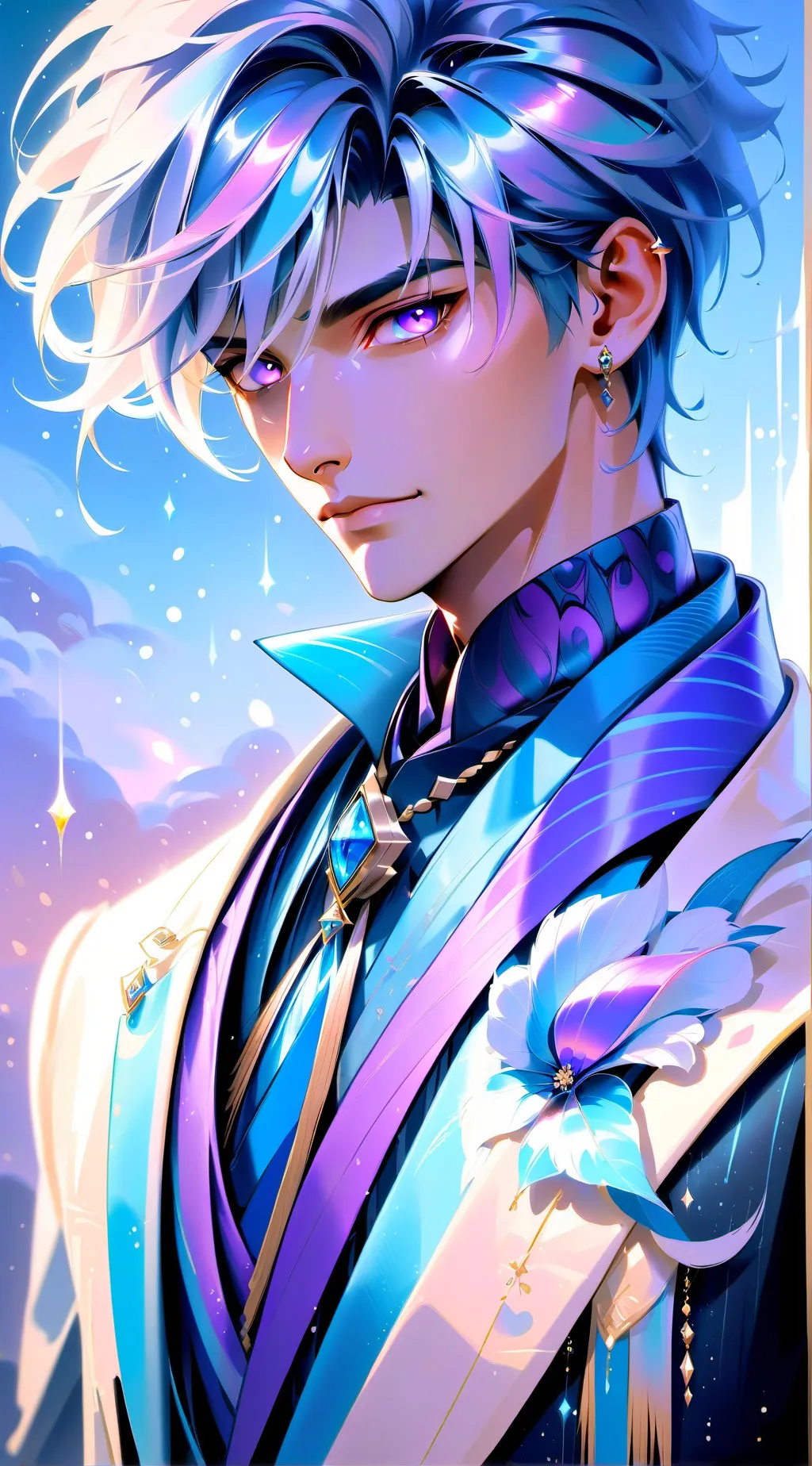 ai character: infection background