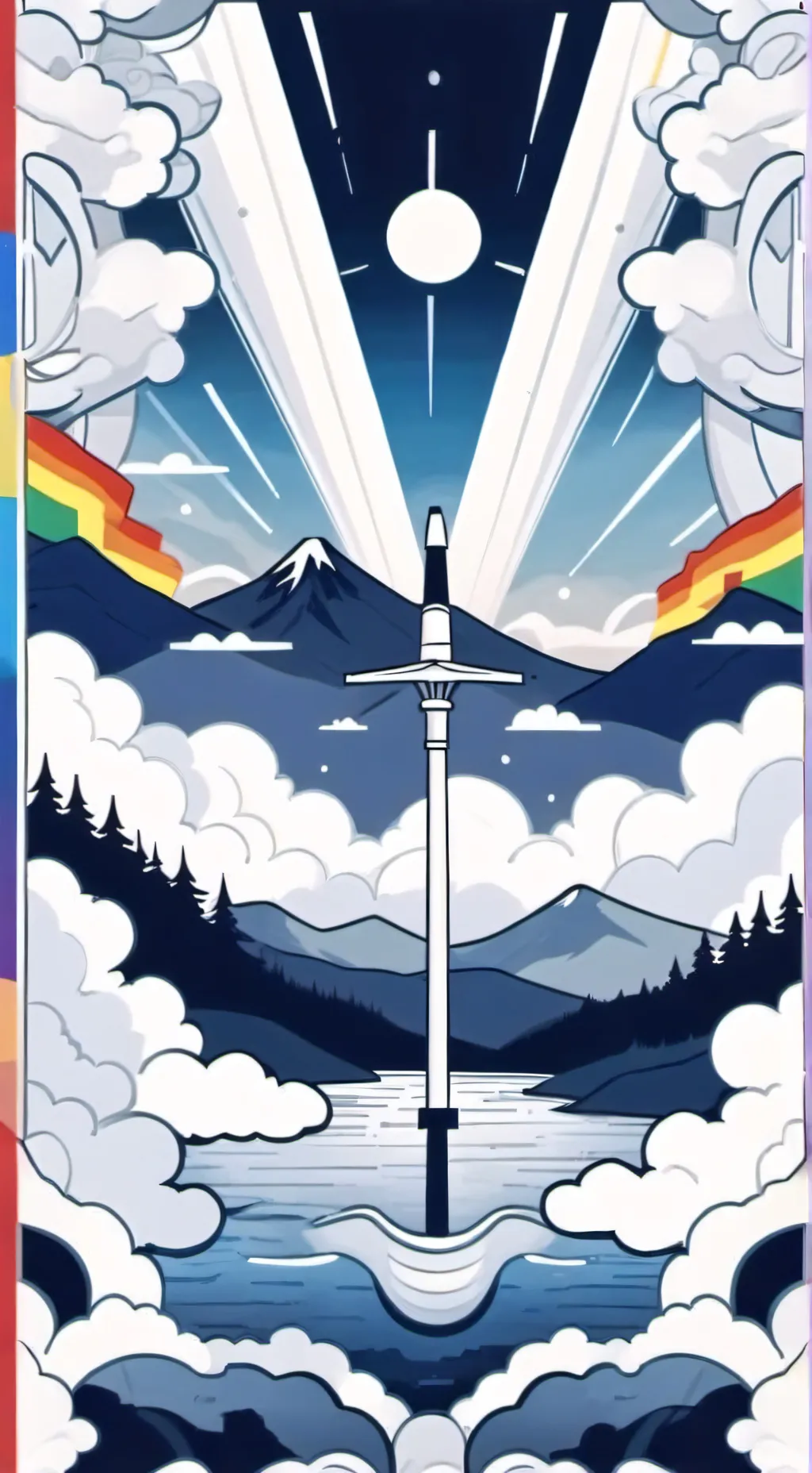 ai character: Happy Pride 🏳️‍🌈 background