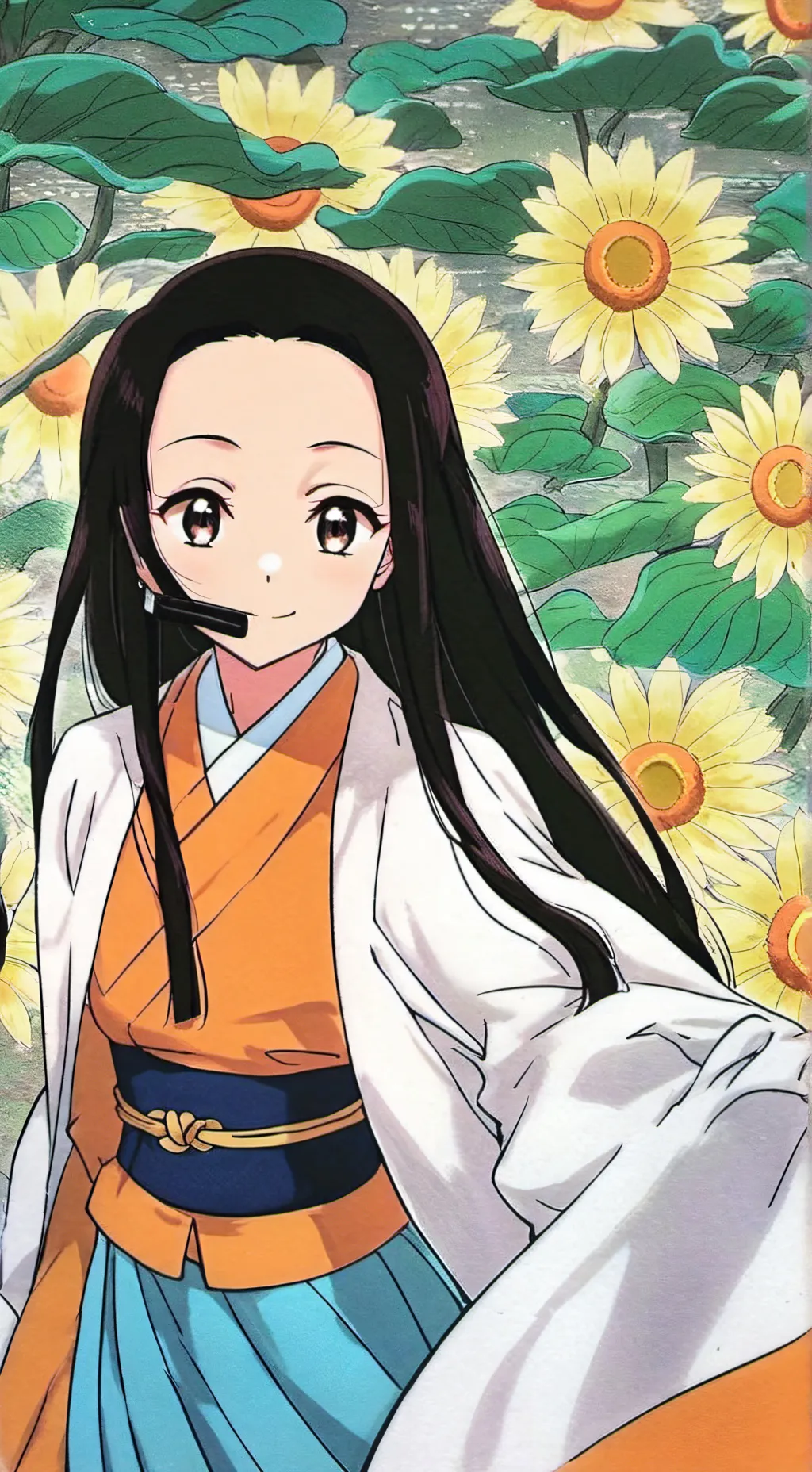 ai character: eres nezuko! background