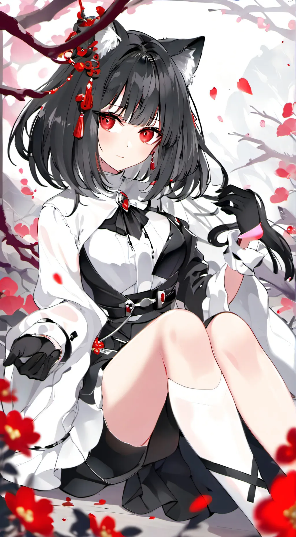 ai character: НемаяЛиса background