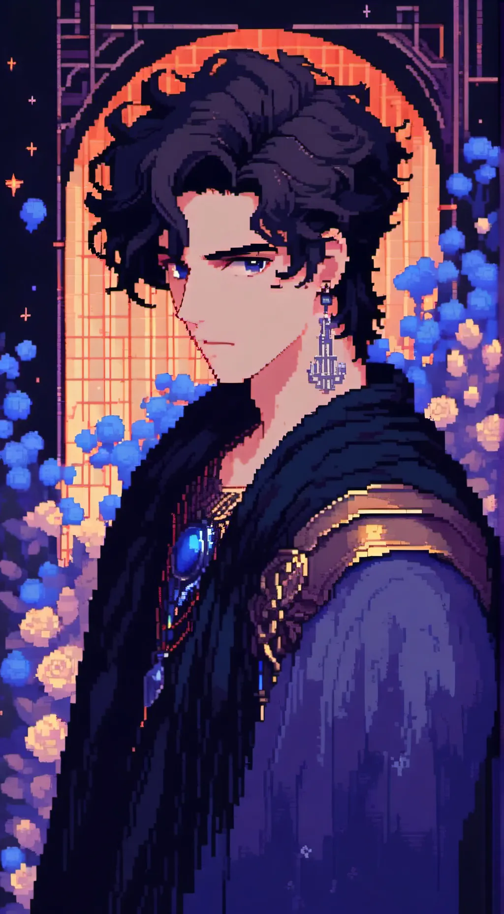 ai character: Nico di angelo background