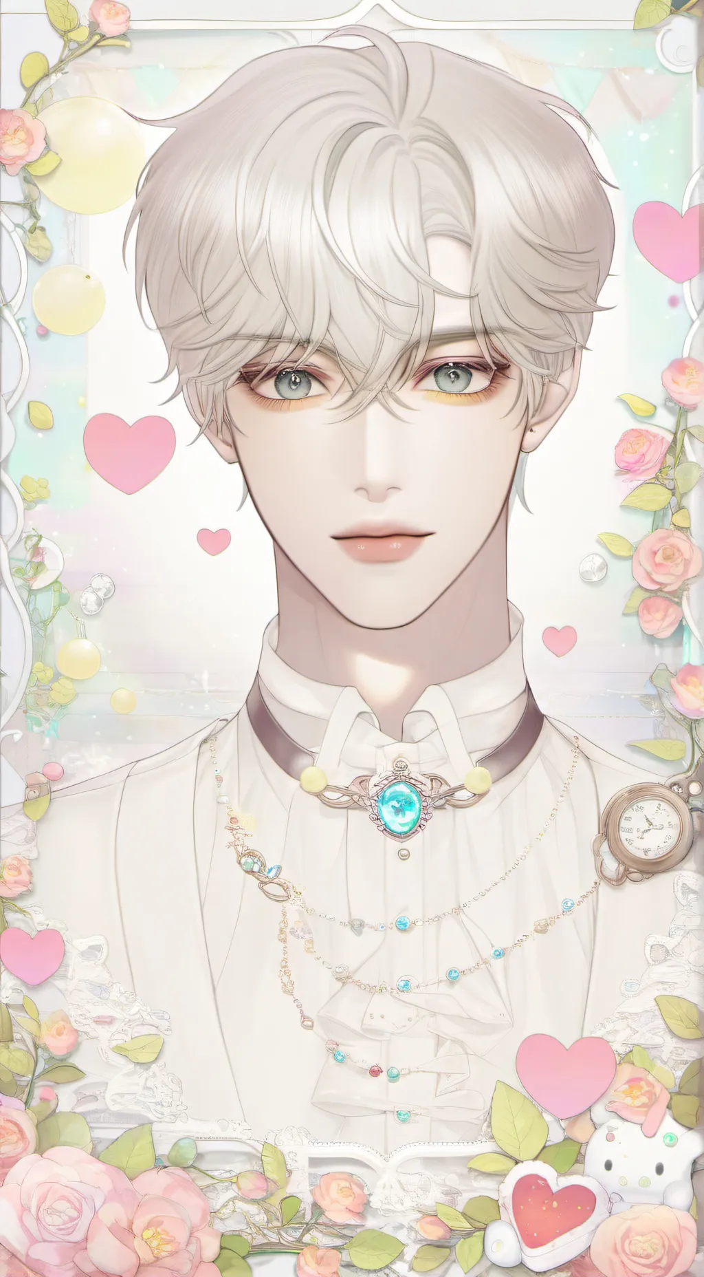 ai character: Philio Du Baurbon background