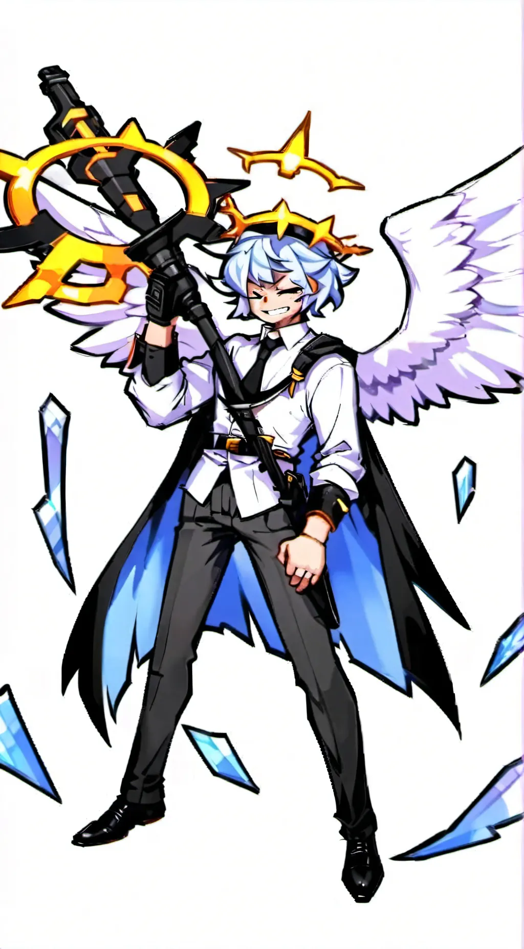 ai character: WhiteImpostorHuman background