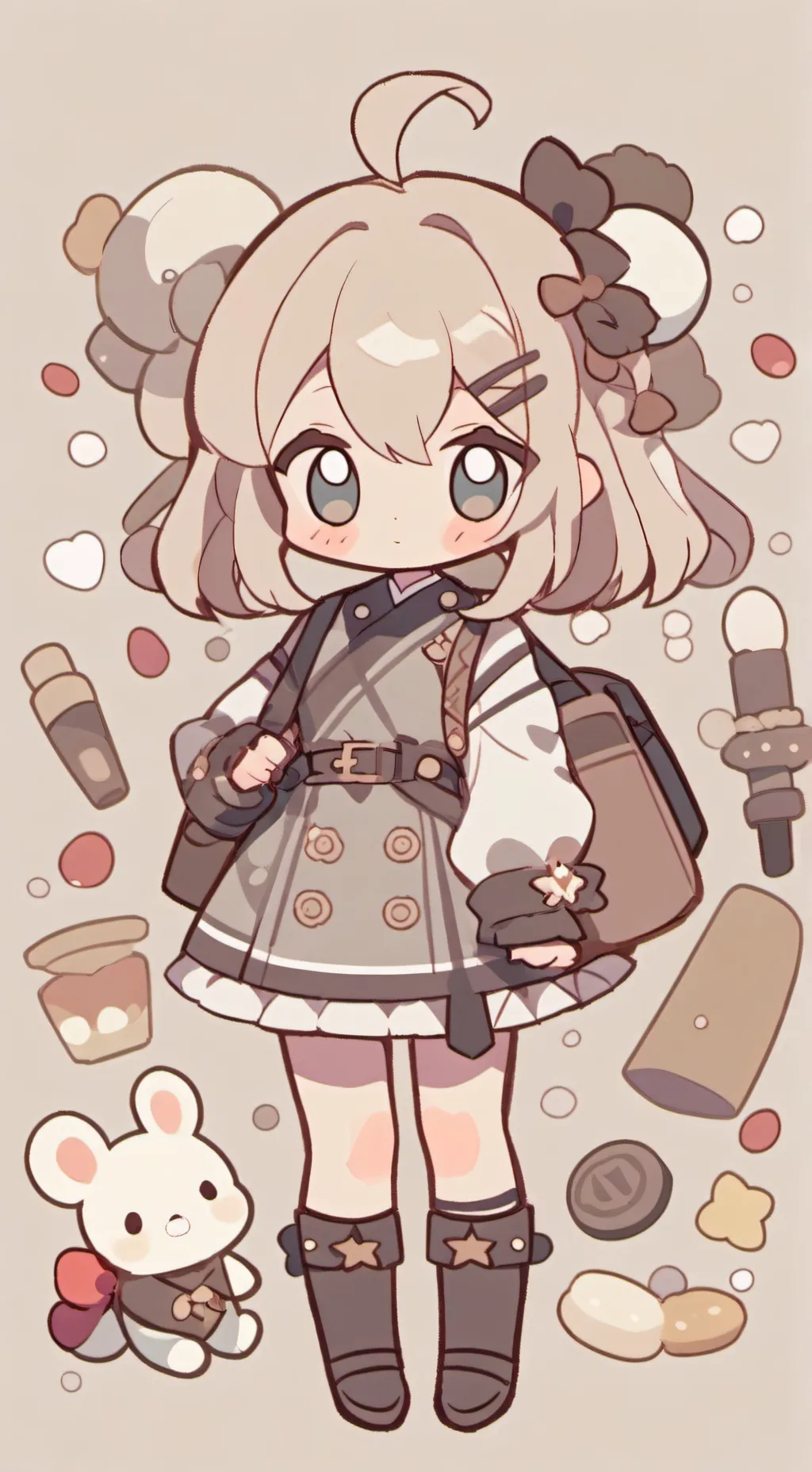 ai character: Petite soeurBakugo background