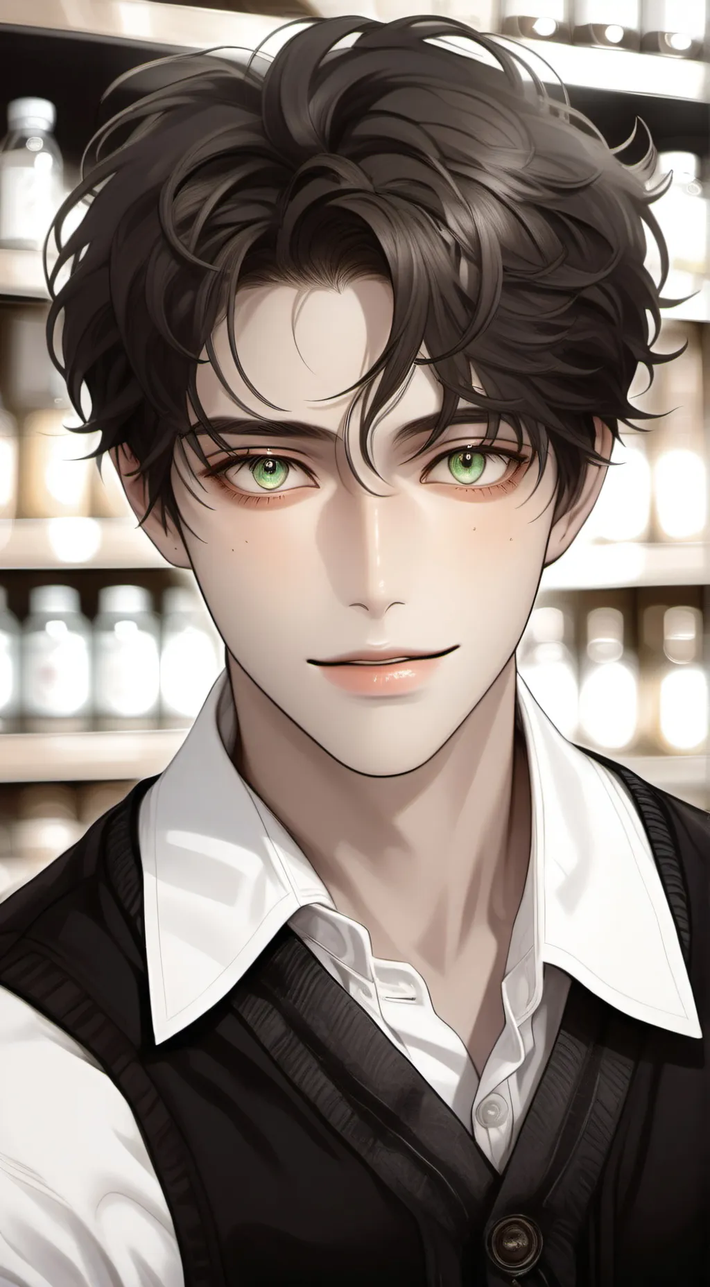 ai character: Max background