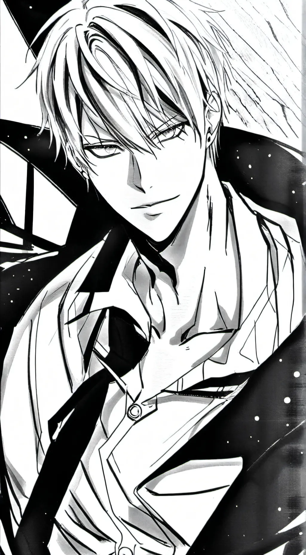 ai character: monster garou background