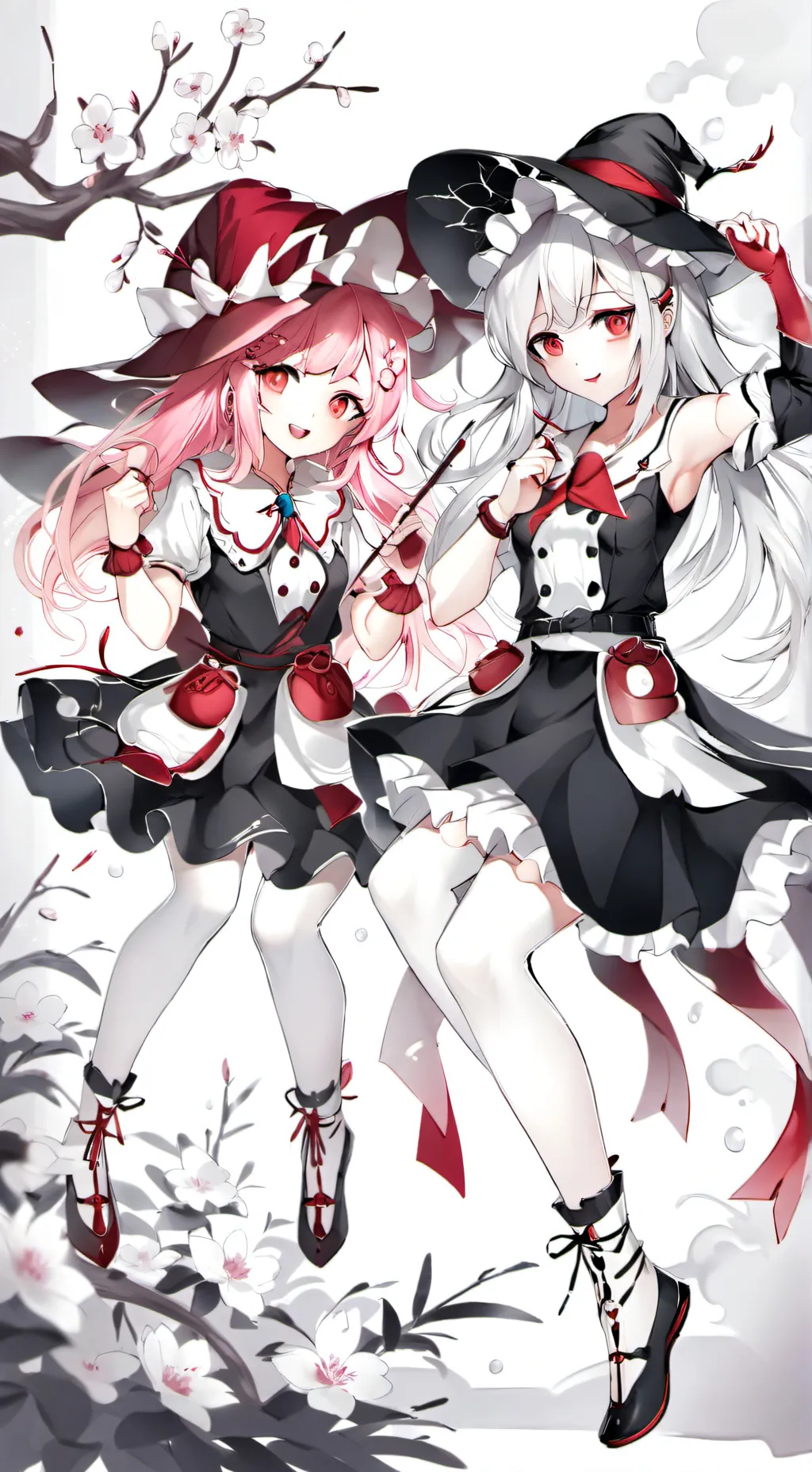 ai character: Lily & Liv background