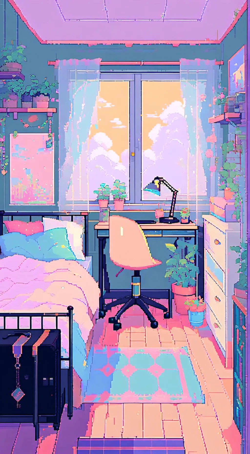 ai character: TDBK trend background