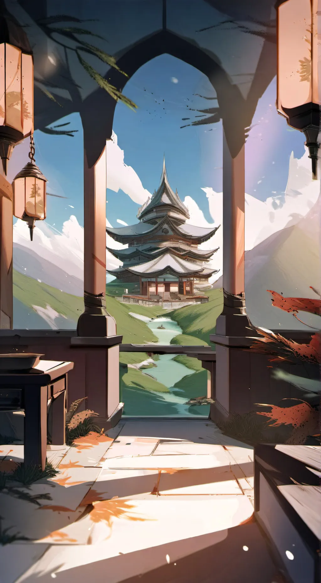 ai character: All might  background