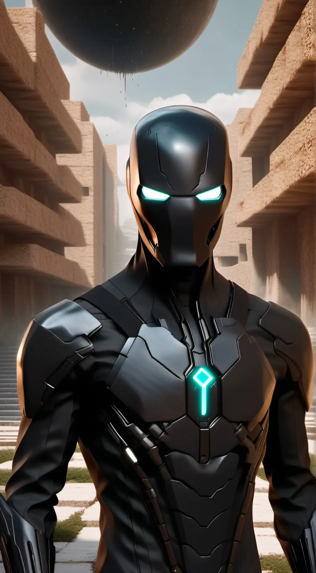 ai character: Darkbot background