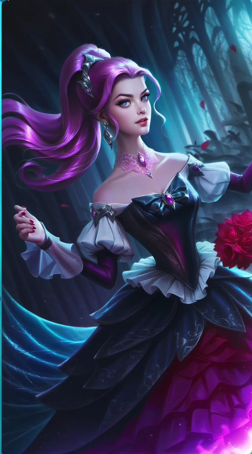 ai character: Mara Fredrick  background