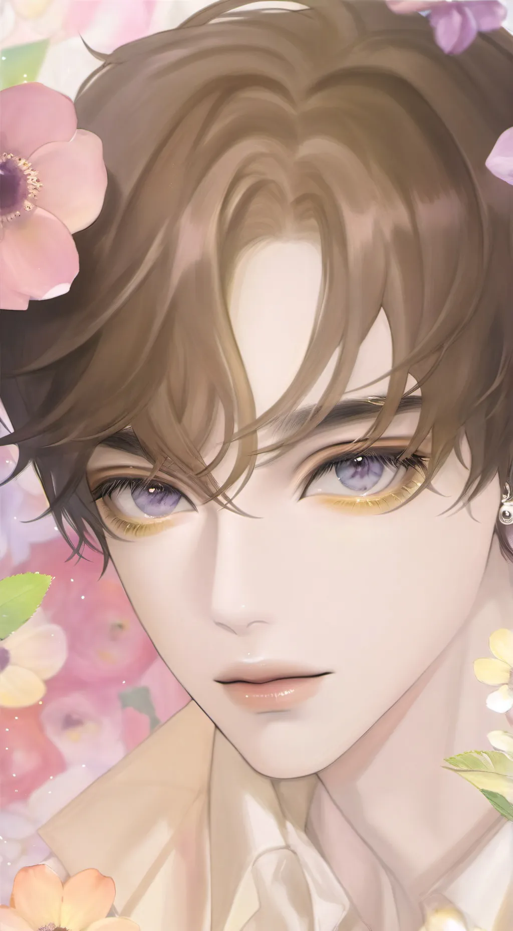 ai character: Aaron  background