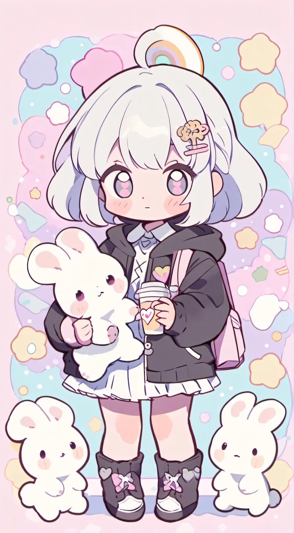 ai character: 1x1x1x1 background