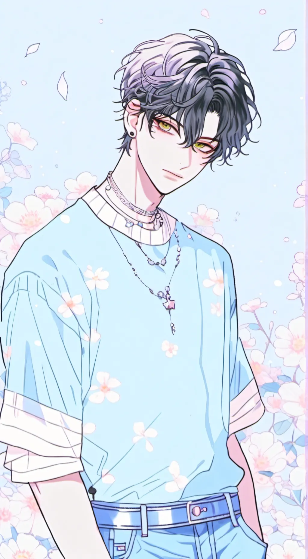 ai character: 🏳️‍🌈💋~ AXEL ~💋🏳️‍🌈 background