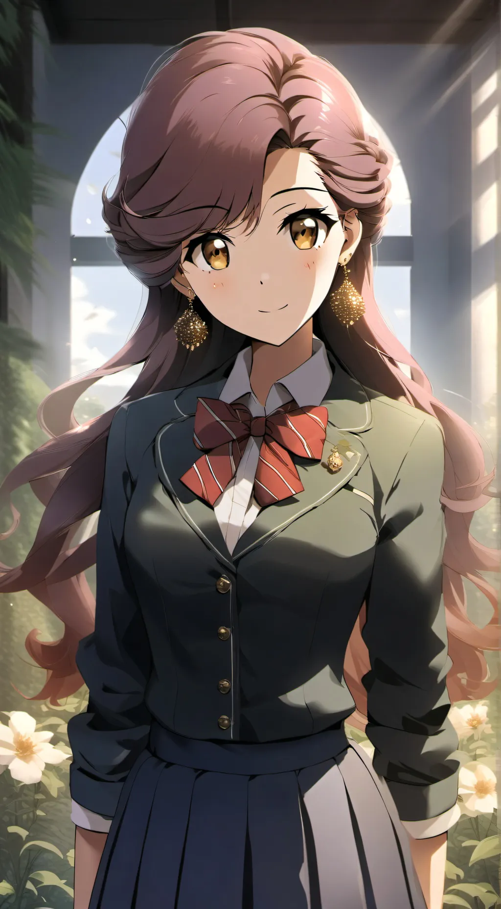 ai character: Angelica Raymond  background