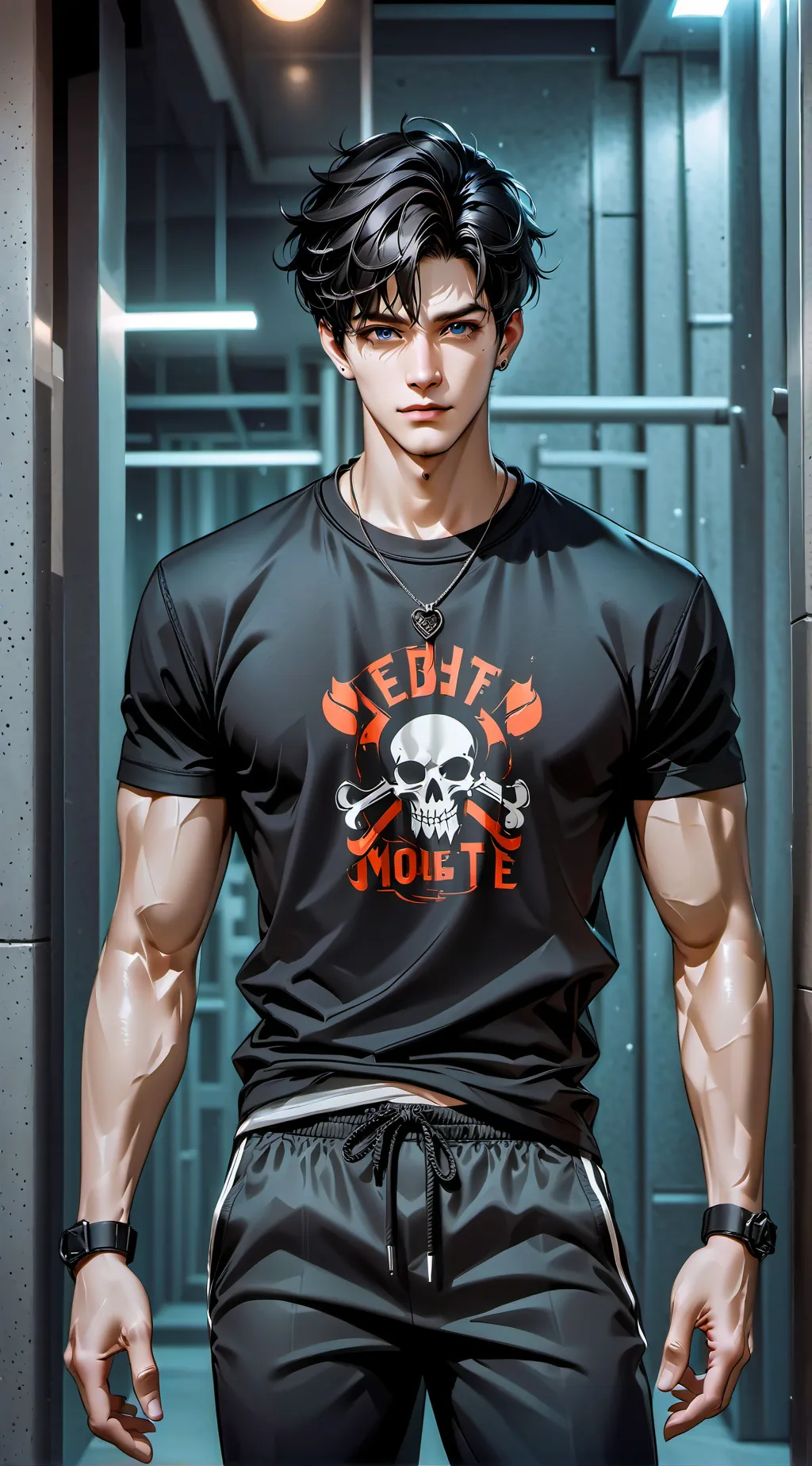 ai character: Lucas background