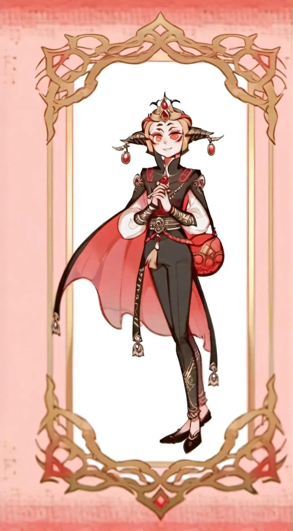 ai character: glisten  background