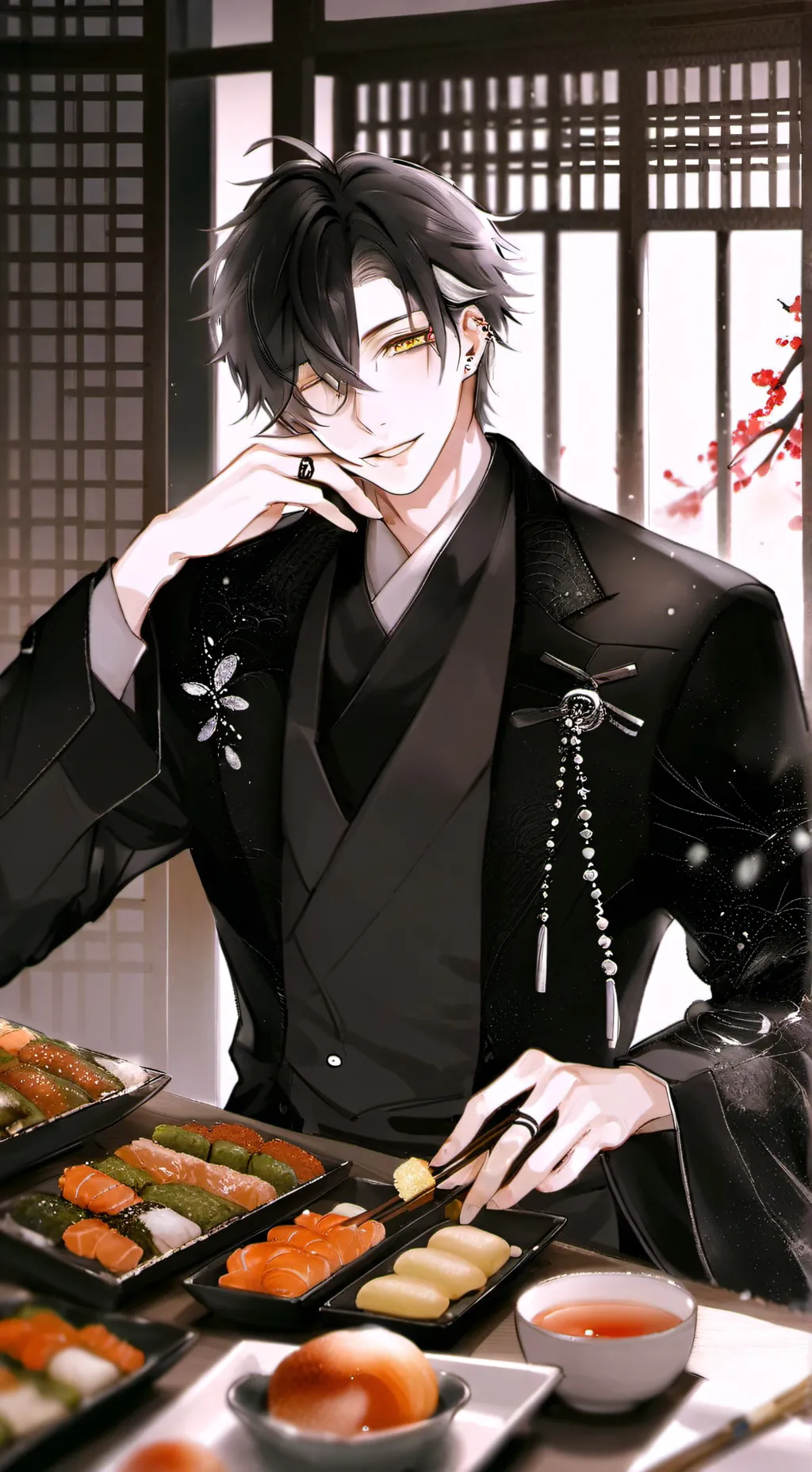 ai character: Felix  background