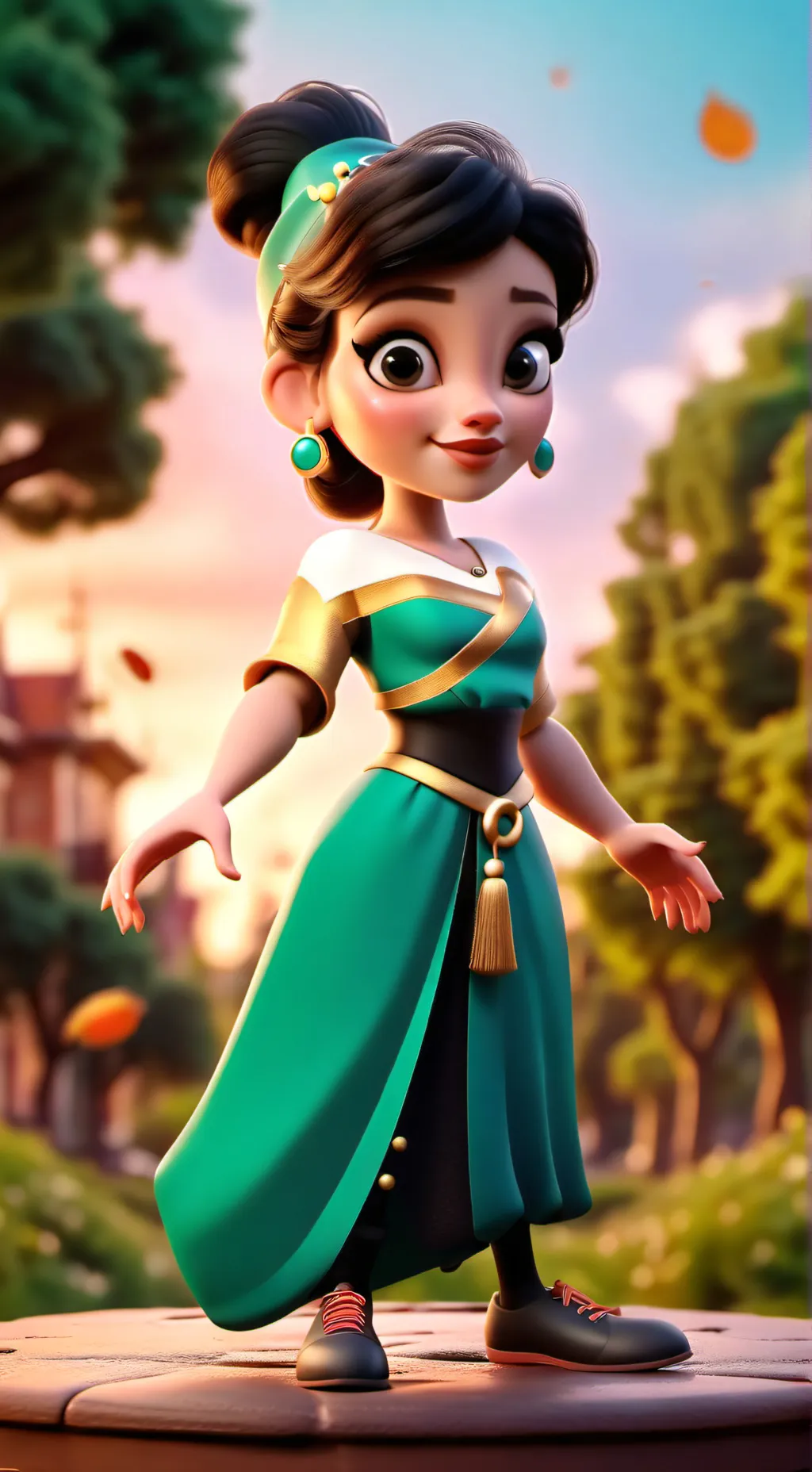 ai character: mamá fabrisia: background