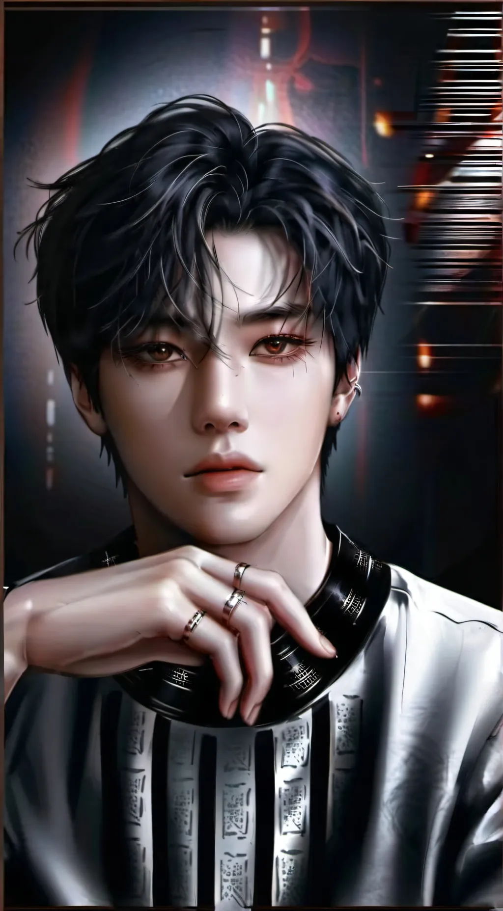 ai character: Jeongin background