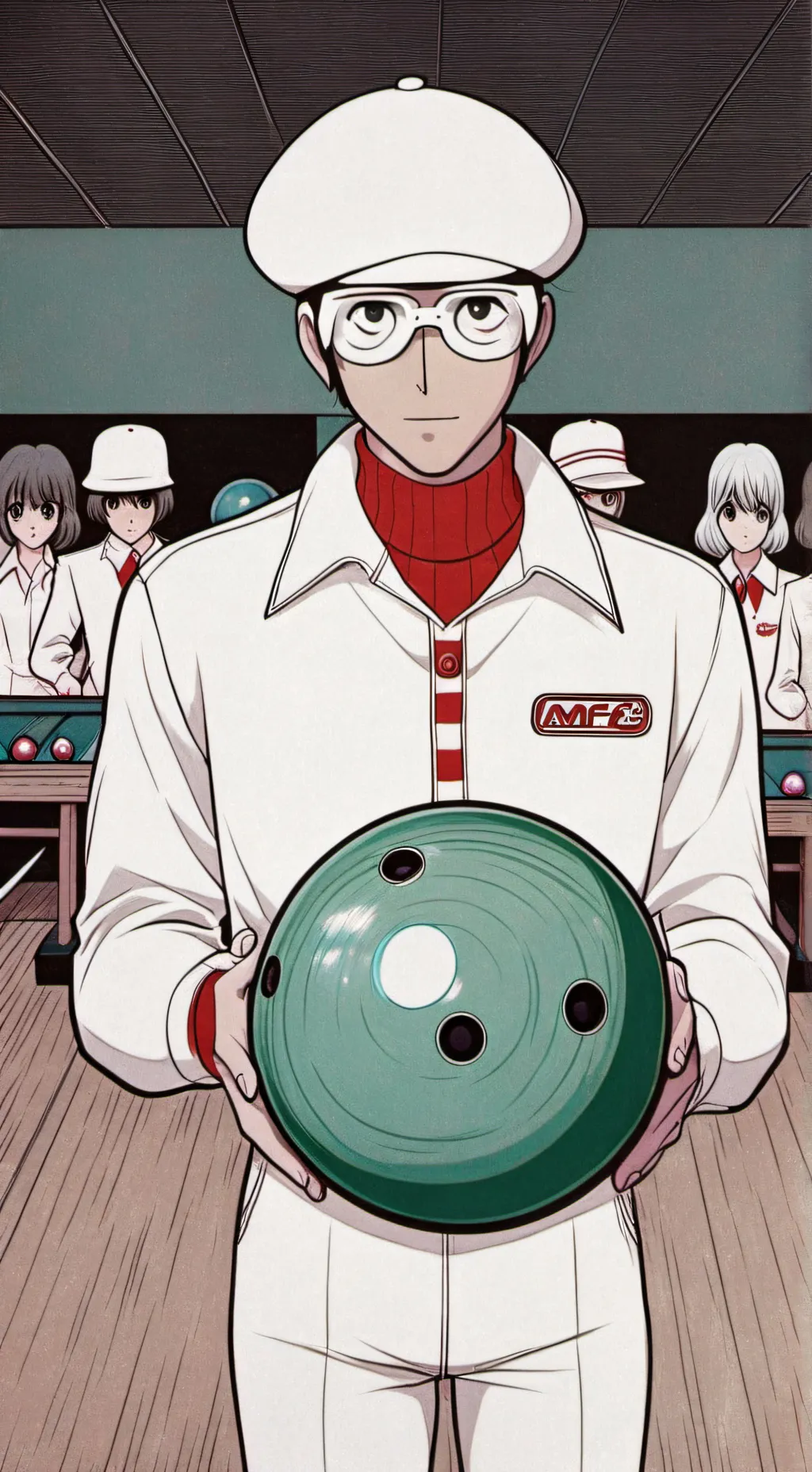 ai character: 𝙰𝙼𝙵🎳 background