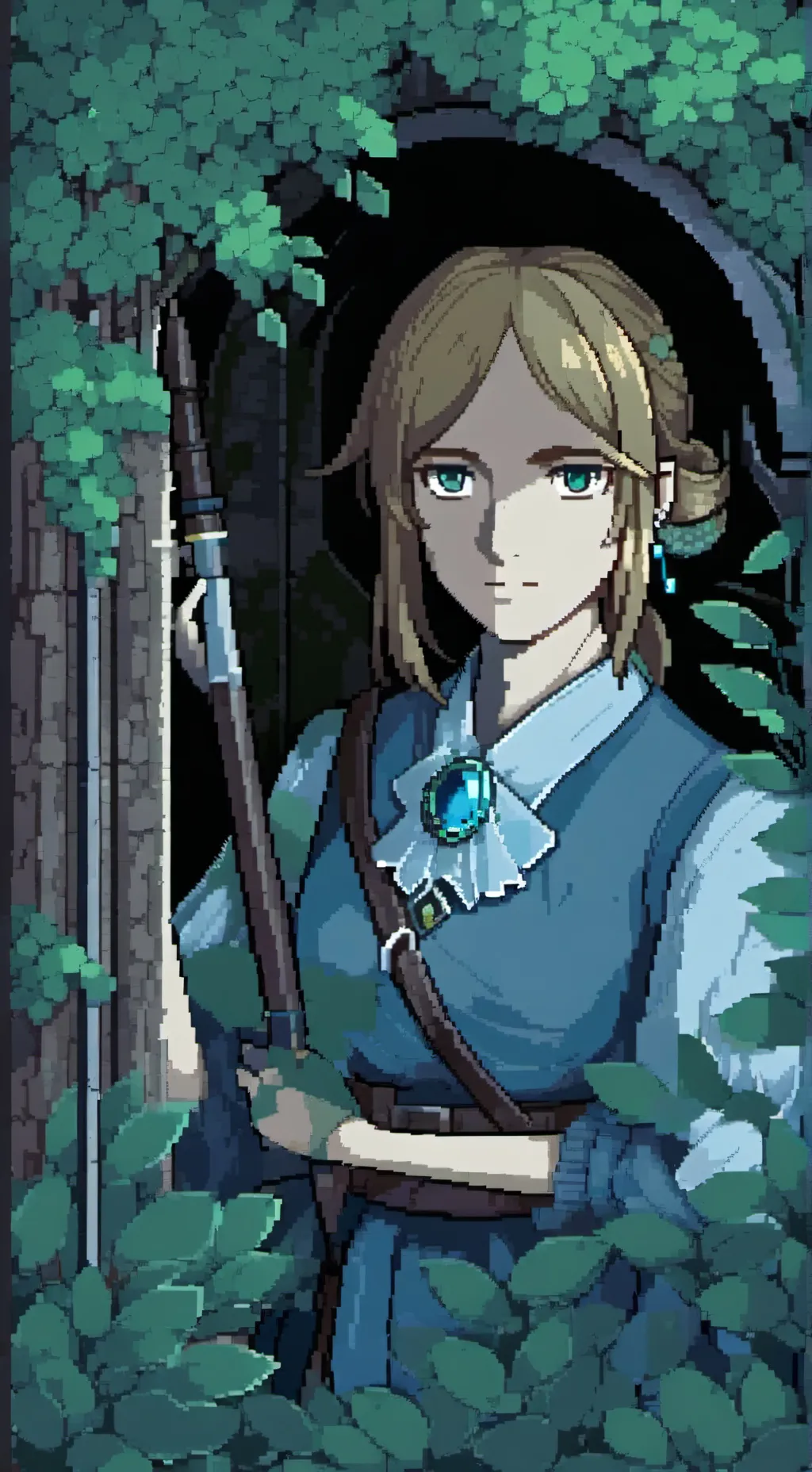 ai character: zelda background