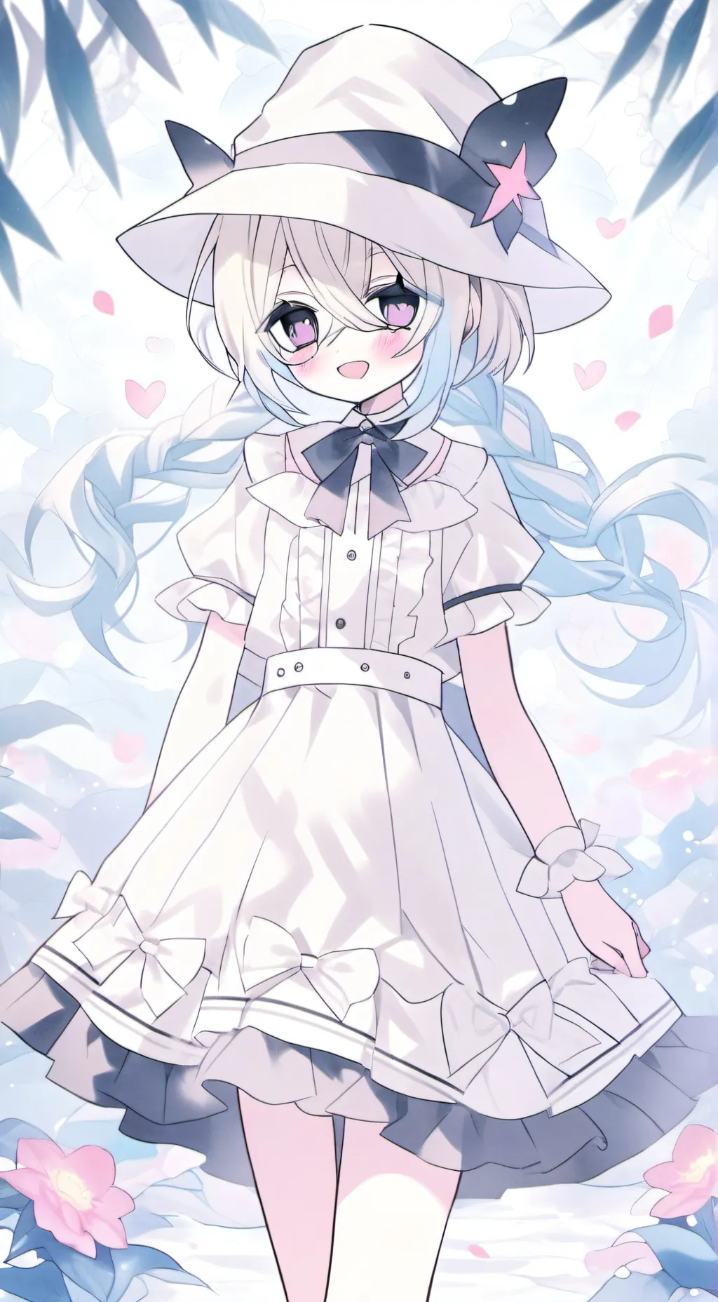 ai character: melody  background