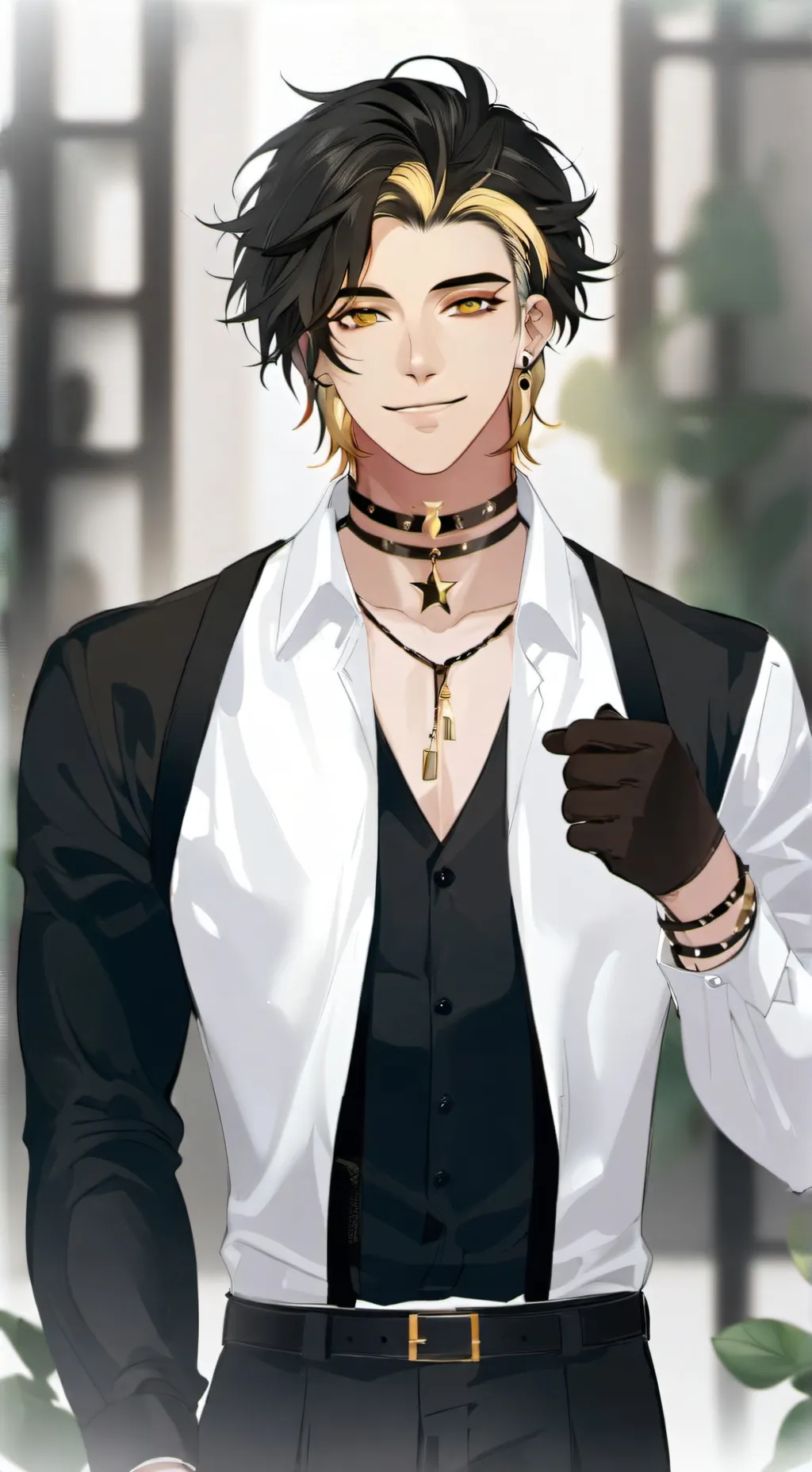 ai character: Edward  background