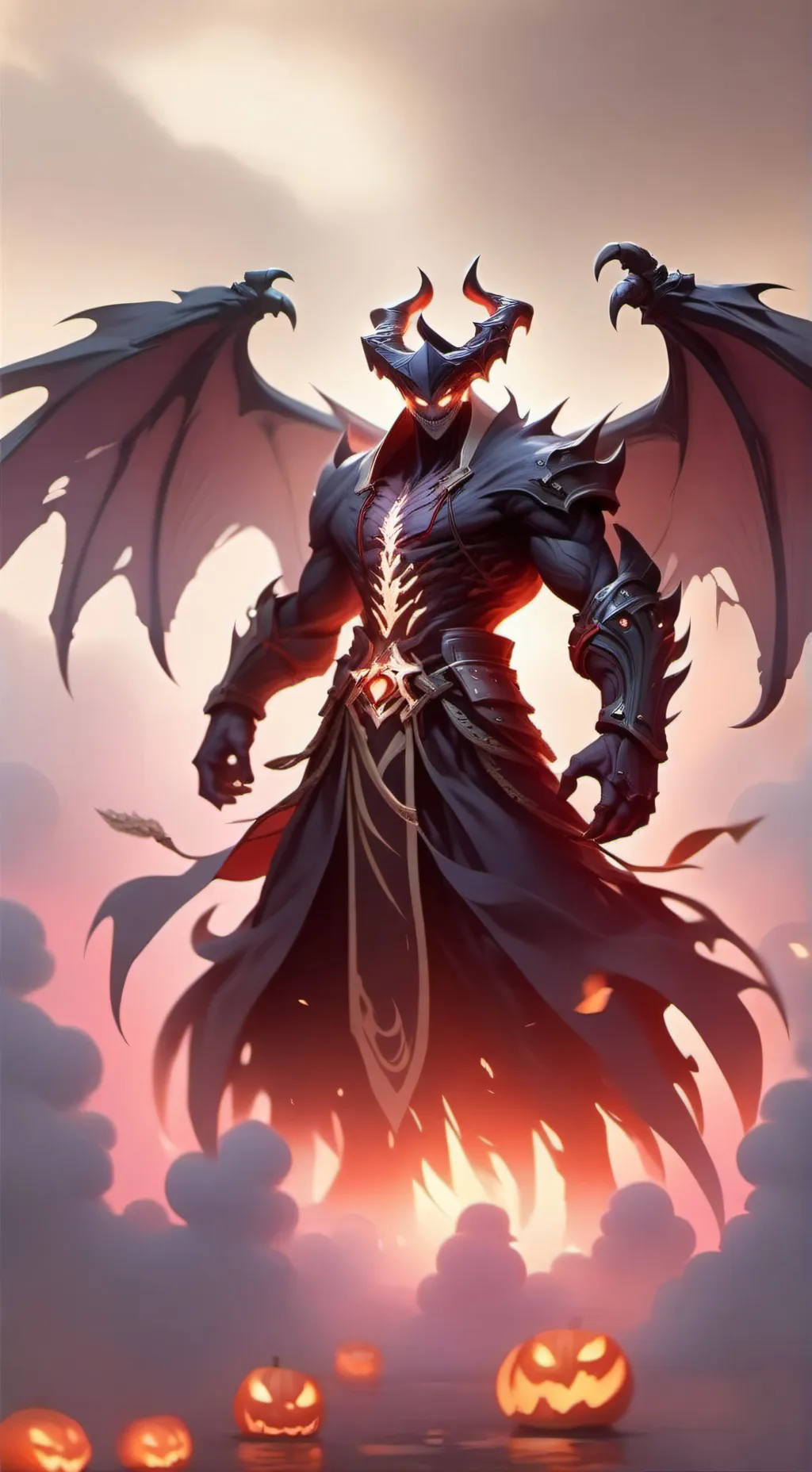 ai character: Shadow Fiend background