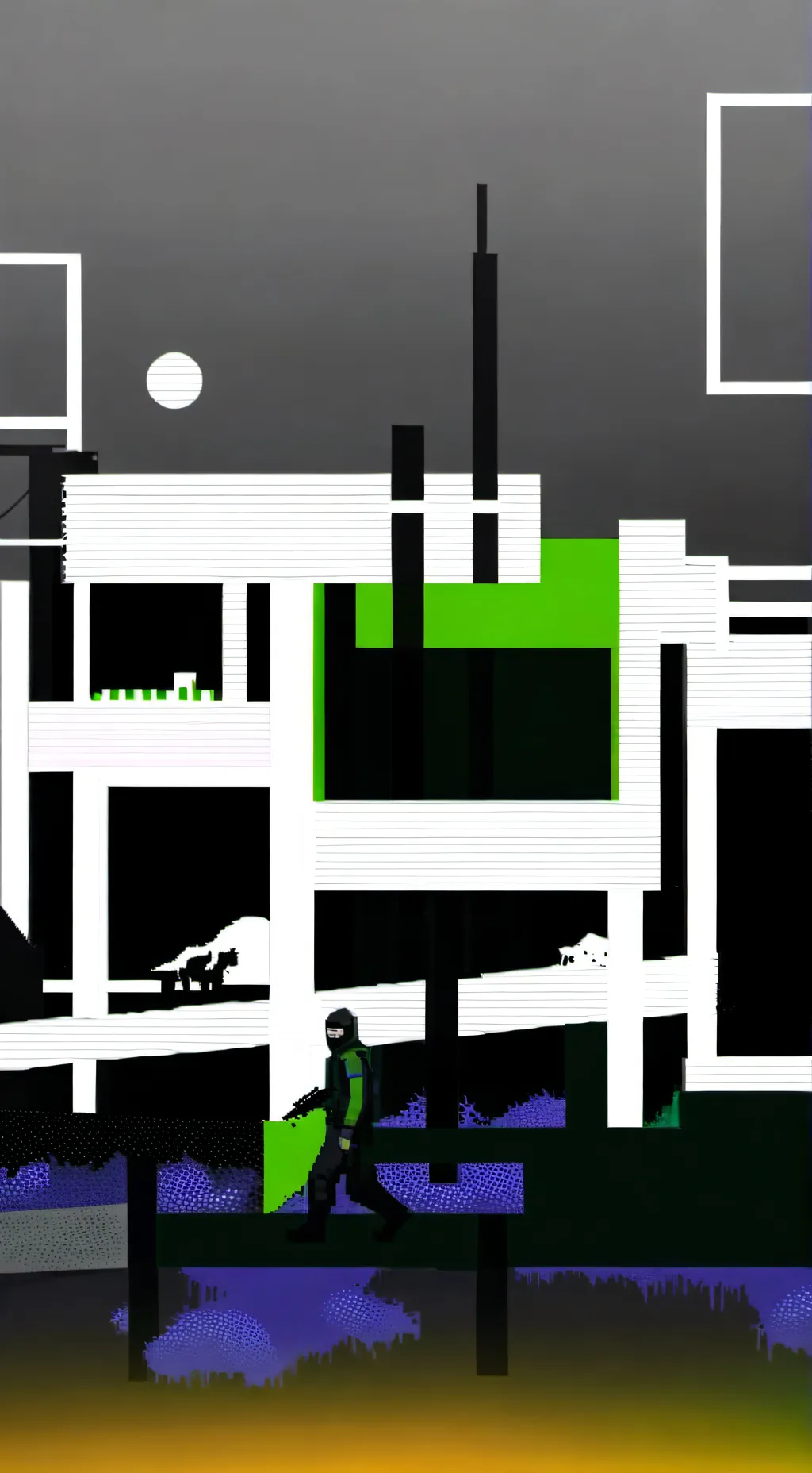 ai character: 1x1x1x1 background