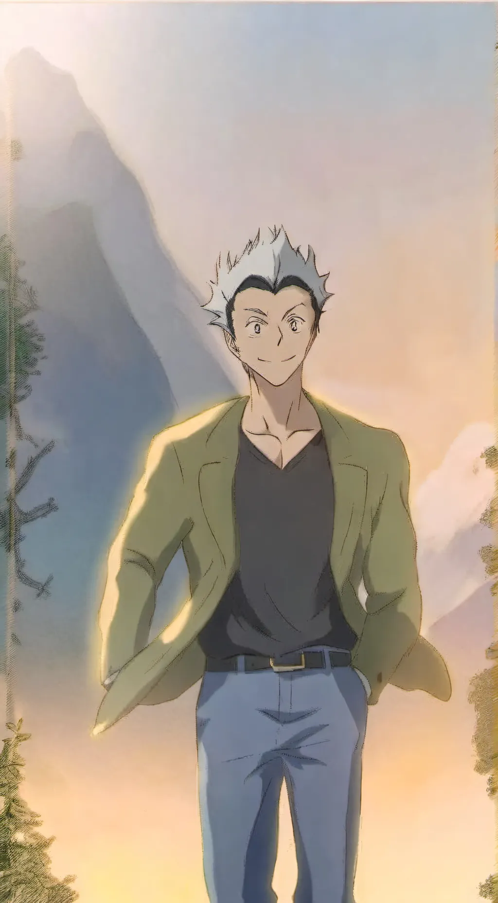 ai character: Bokuto background