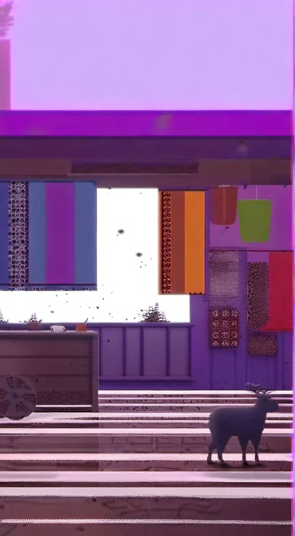 ai character: La tia lola  background