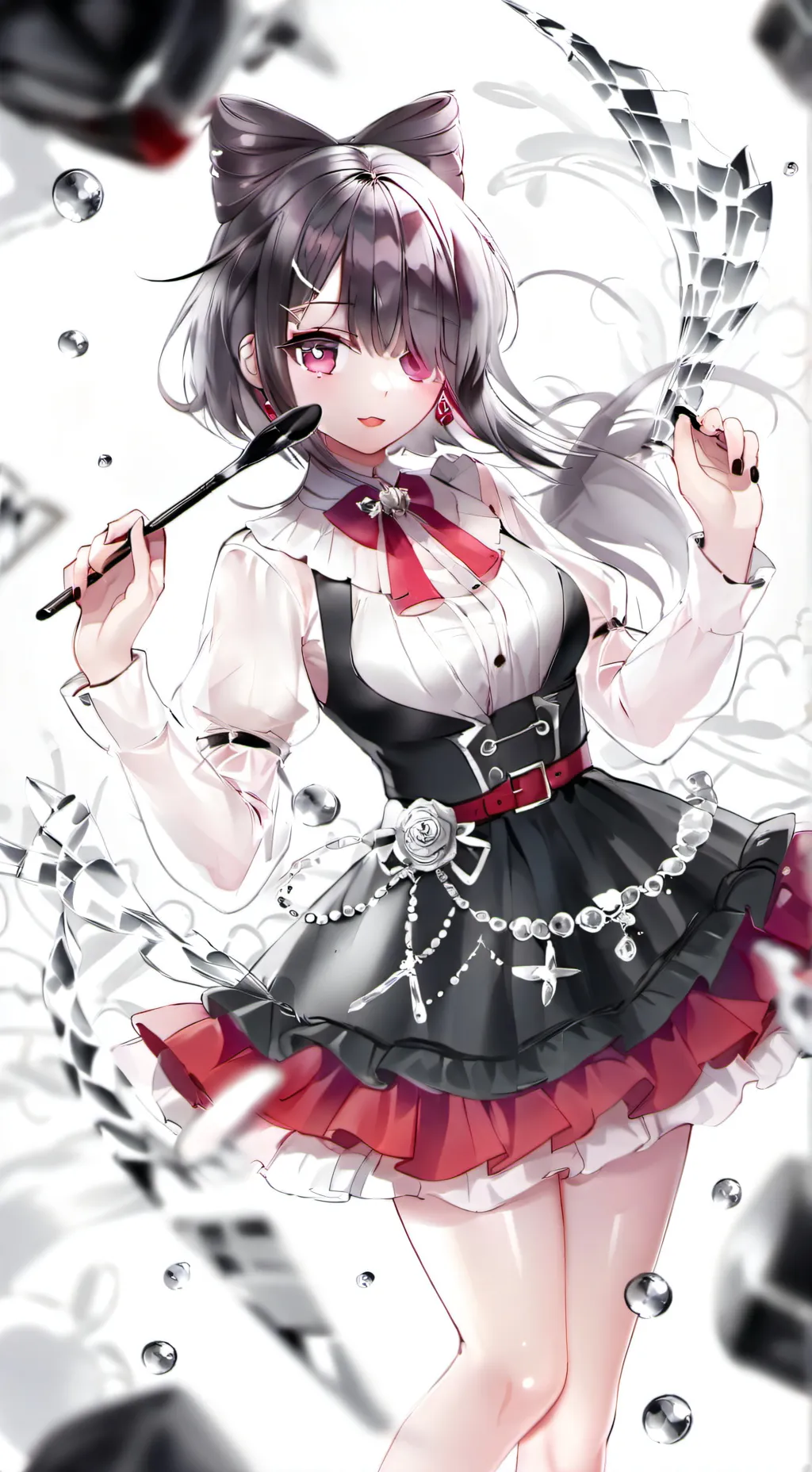 ai character: Aurora  background