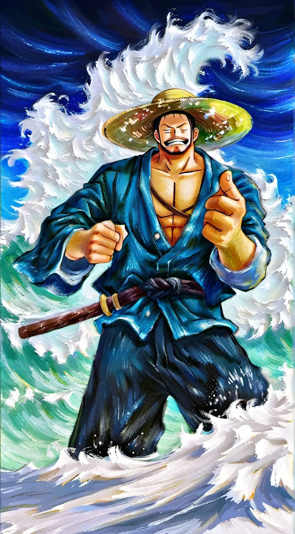 ai character: fluffycampingwithu background