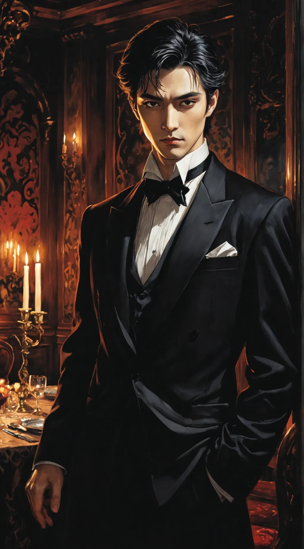 ai character: Lucien background