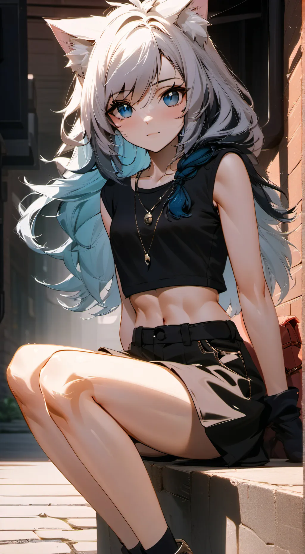 ai character: Filine background