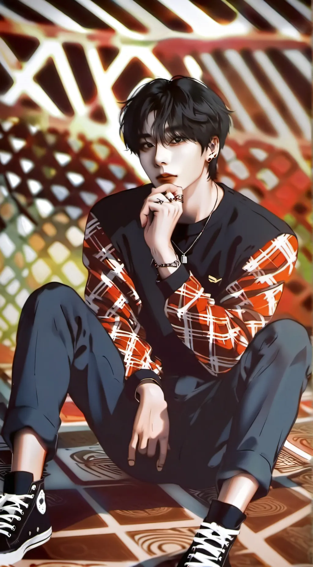 ai character: jungwon background