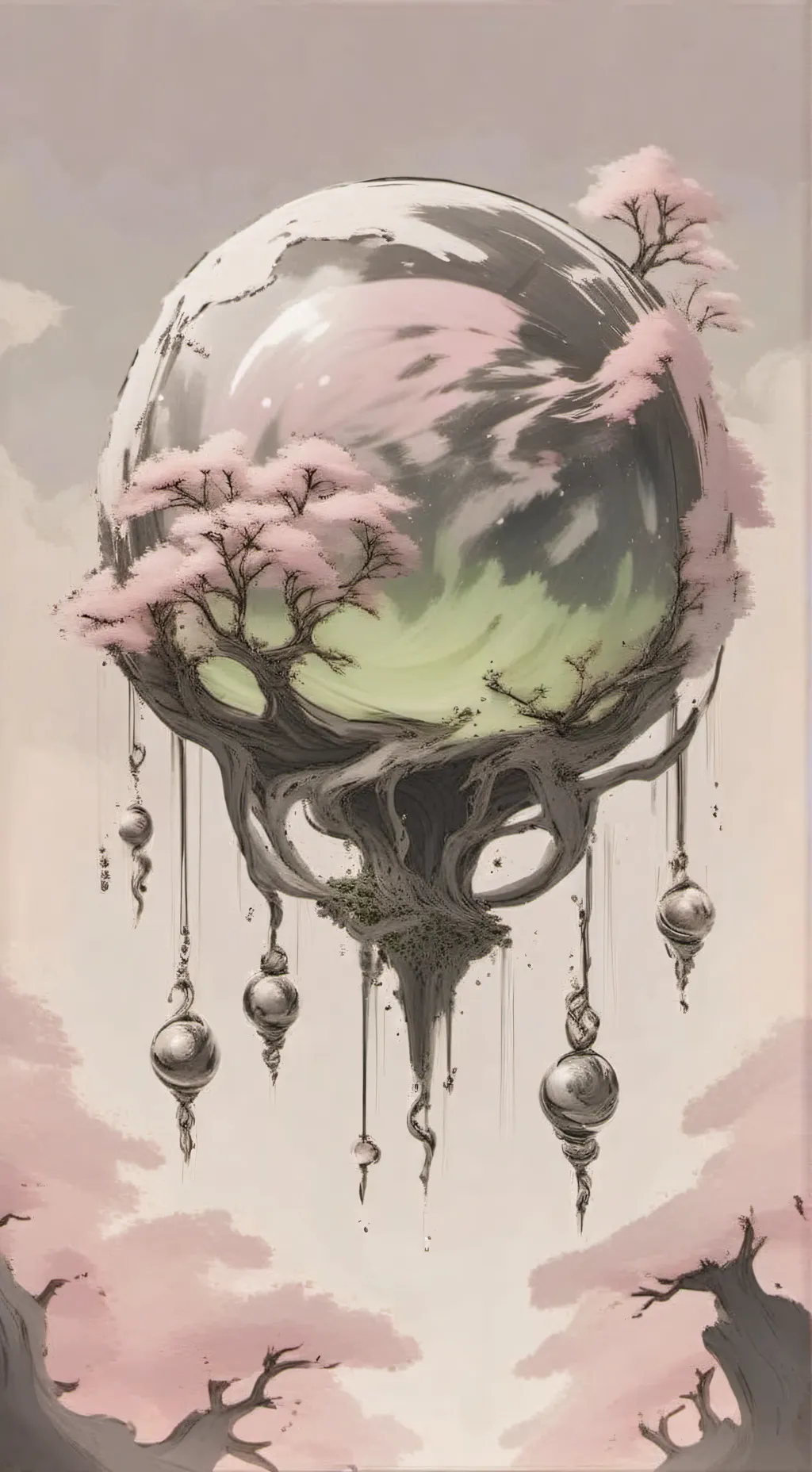 ai character: (Hallow) background