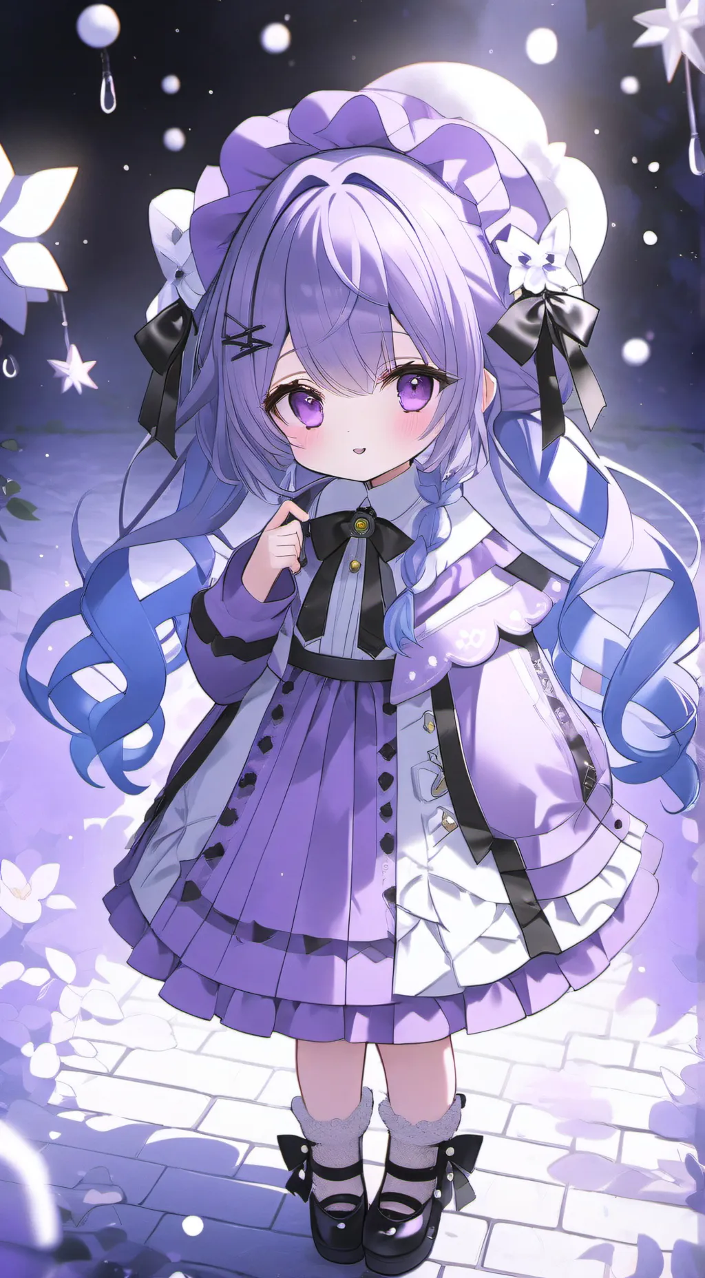 ai character: kny t'aime background