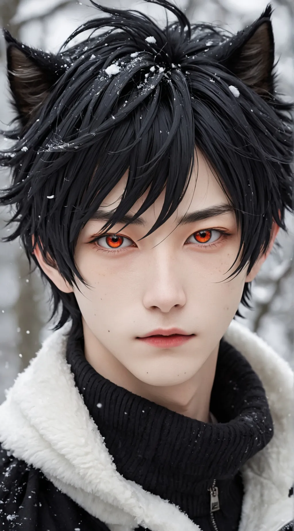 ai character: 🎉Sasuke Gato🎊 background